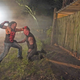 The Undertaker and A.J. Styles take things outdoors In this “Boneyard” bout.
